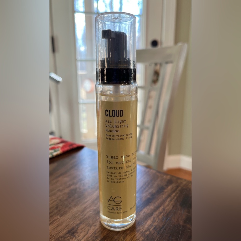 AG Care Cloud Air Light Volumizing Mousse, NEW, 3.6oz, Sealed, Cruelty Free